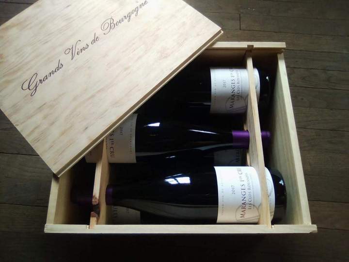 Livraison de grands vins fins, francs et floraux